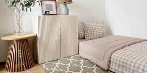 Kamar Tidur Mungil Didekor dengan Vibe Korea, Bikin Ingin Rebah Seharian