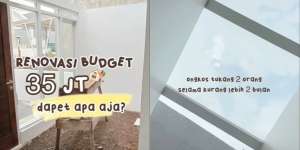 Pasangan Ini Nekat Renovasi Rumah Budget Rp35 Juta, Ternyata Hasilnya Diluar Dugaan!