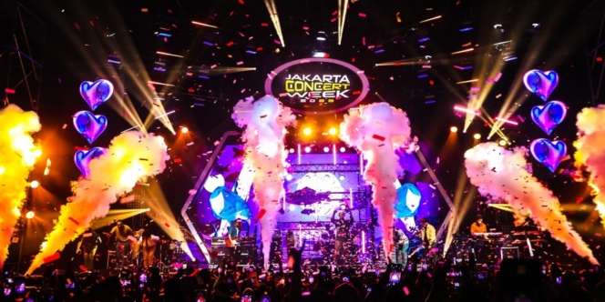 Keseruan Potret dan Maliq & D'Essentials Konser di Jakarta Concert Week