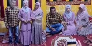 Wanita Ini Nangis Terisak-isak Akhirnya Bisa Foto Bareng Orangtuanya yang Sudah Bercerai Sejak Dirinya Balita, Kisahnya Bikin Mewek