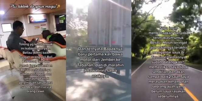 Kisah Wanita Ditolong Bapak Baik Hati di Bali, Antar Sampai Tujuan Padahal Baru Pertama Kali Kenal