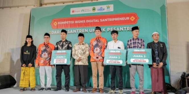  Jawara Kompetisi Bisnis Digital Santri Shopee Barokah di Jabar, dari Penjual Sayuran sampai Perlengkapan Memandikan Jenazah