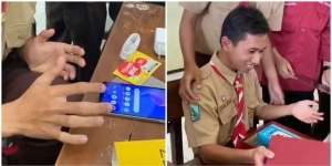 Viral Video Siswa SMA Kompak Patungan Sekelas Demi Belikan HP Teman, Reaksinya Bikin Mewek