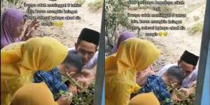 Momen Nyesek Anak Nangis Usai Ayah Nikah Lagi, Sedih Teringat Ibu Meninggal 5 Tahun Lalu