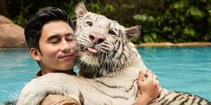 Potret Rumah Alshad Ahmad Dimasuki Harimau Putih, Sofa dan Gorden Robek Digigiti