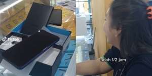 Penjaga Konter HP Apes! Segel Sudah Dibuka, Pembeli Izin Ambil Uang di ATM Tak Kembali, Endingnya Cuma Bisa Bengong