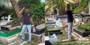 Cuma Bisa Garuk-Garuk Kepala, Niat Ingin Ziarah, Pria Ini Justru Bingung Letak Makam Ayahnya