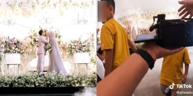 Plot Twist! Bocil Halangi Videografer Nikahan Hasilnya Malah Keren