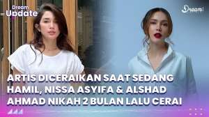 Artis Diceraikan Saat Sedang Hamil, Nissa Asyifa dan Alshad Ahmad Nikah 2 Bulan Lalu Cerai