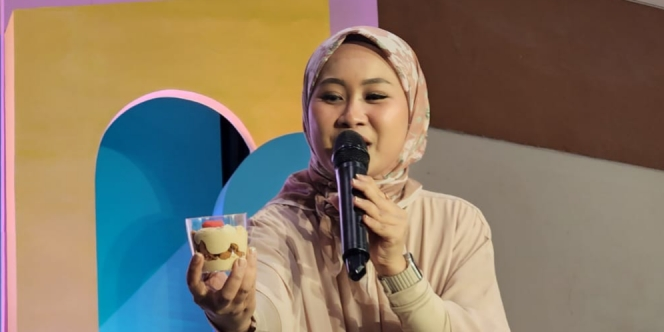 Membuat Kopi Klepon Cream Cheese with Almond and Biscuit di Dream Day 2023, Cocok Buat Buka Puasa