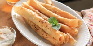 Lumpia Pisang Nangka Caramel, Camilan Legit Manjakan Lidah