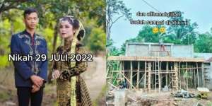 Perjuangan Pengantin Baru yang Diusir dari Rumah Orangtua, Akhirnya Berhasil Bangun Rumah Dua Lantai