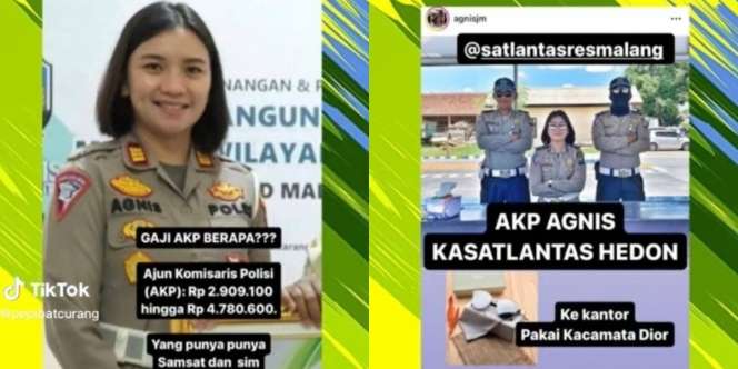 Gaji dan Kekayaan Kasatlantas Polres Malang AKP Agnis Juwita yang Viral karena Dituding Bergaya Hidup Mewah