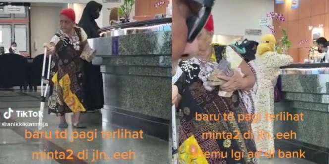 Nenek Diduga Pengemis Punya Penghasilan Fantastis, Sehari Bisa Nabung ke Bank Rp4 Juta hingga Rp5 Juta