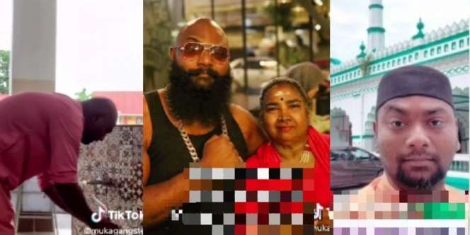 Kisah Pria Berpenampilan Gangster Jadi Mualaf Usai Dapat Hidayah, Sang Ibu Beri Sajadah dan Antar ke Masjid Meski Beda Agama