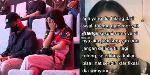 Viral Keciduk Selingkuh Usai Disorot Kamera MPL di Menara Kuningan, Gadis Ini Beri Klarifikasi