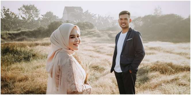 3 Tutorial Hijab Segi Empat Simpel Elegan untuk Prewedding, Rapi Menutup Leher