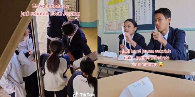 Viral Siswa Cianjur Jadi Rebutan Siswi Jepang, Warganet: Kita Cuma Salah Negara