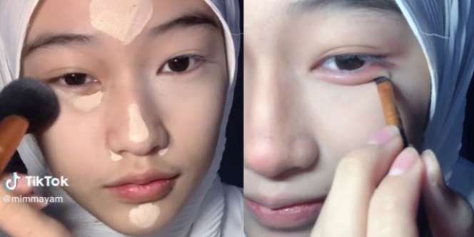 Tiru Tren Makeup Ulzzang, Wajah TikToker Dipuji Mirip Minji NewJeans