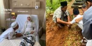 Kisah Cinta Penuh Haru, Pasangan Menikah di Rumah Sakit hingga Sang Istri Meninggal Dunia