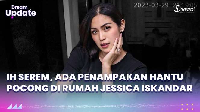 Ih Serem, Ada Penampakan Hantu Pocong di Rumah Jessica Iskandar