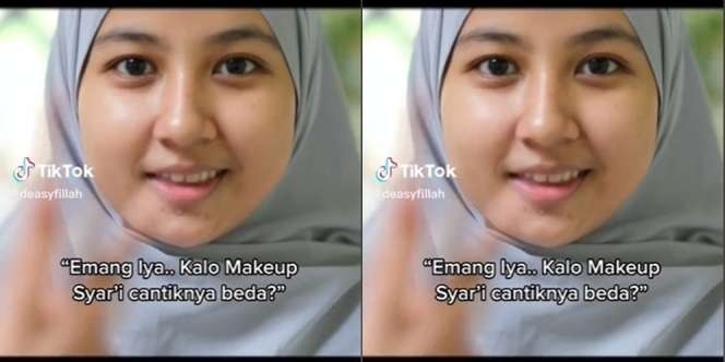 Potret Transformasi Makeup Pengantin Syar`i, Hasilnya Nggak Kalah Stunning, Bikin Adem Lihatnya!