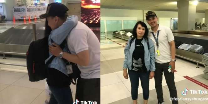 Momen Haru Pria Bertemu Sang Ibu Kembali Setelah 12 Tahun Terpisah, Sempat Tak Kenali Anaknya 