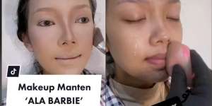Potret Makeup Pengantin Ala Barbie, Hasilnya Bikin Pangling, Auto Cari Kontak MUA!