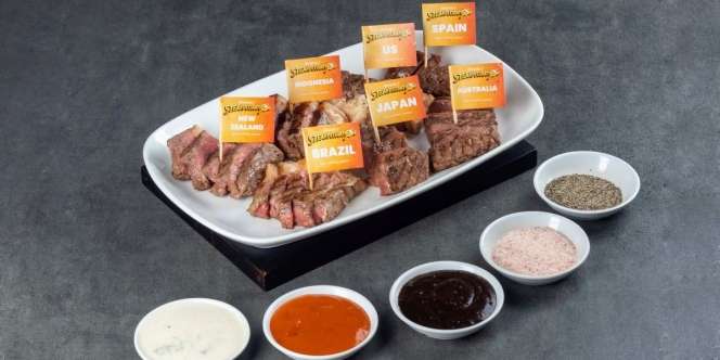 Nikmati Perbedaan 7 Jenis Steak  dalam Satu Piring