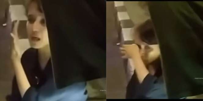 Viral Video Wanita Ngaku Pacar Polisi Menangis Ditinggal di Jalanan Depok, HP dan Dompet Dirampas