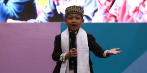 FOTO: Bakat-Bakat Istimewa Da’i Cilik di Dream Day Ramadan Fest 2023