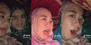 Lagi Mengkhayal Jalan Berdua sama Suami Saat Hujan, Jomblowati Satu Ini Auto Istighfar Tiba-Tiba Muncul Petir: Langit pun Tak Merestui