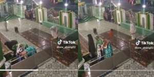 Video Gadis Cilik Lindungi Ibunda dari Hujan Saat Sholat Bikin Hati Meleleh