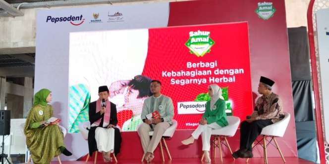 Pepsodent Gelar Sahur Amal, Menggandeng BAZNAS dan Masjid Istiqlal
