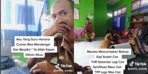 Momen Sedih Guru Honorer Cuma Bisa Ngebatin saat Rekan PNS Ngobrolin THR: 'Giliranku Kapan?'