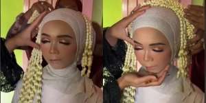 Pengantin Ini Dirias Sambil Tertidur, MUA Pilih Cara Ini, Hasilnya Malah Bikin Salfok!