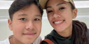 Putranya Makin Ganteng, Melanie Putria Suka Memanggilnya 'Oppa Saranghaeyo'