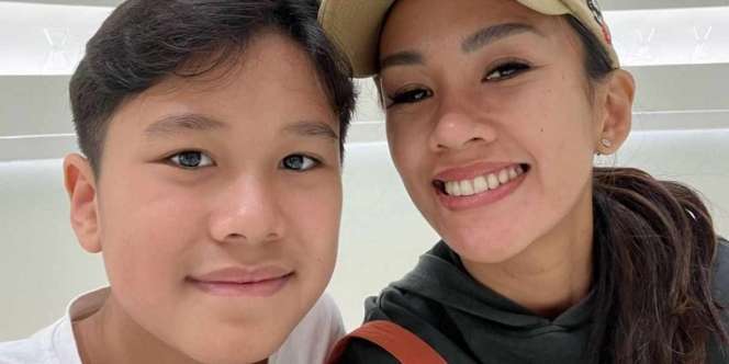 Putranya Makin Ganteng, Melanie Putria Suka Memanggilnya 'Oppa Saranghaeyo'