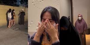 Viral Video 'Wanita Malam' Nangis dan Ngaku Tobat Saat Ditemui Ustaz Ebit Lew, Begitu Pakai Gamis yang Terlihat...