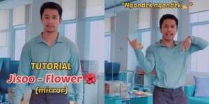Viral Video Cowok Buat Tutorial Flower Dance Challenge Jisoo, Warganet Salah Fokus Menghafal Nama Gerakannya yang Bikin Ngakak