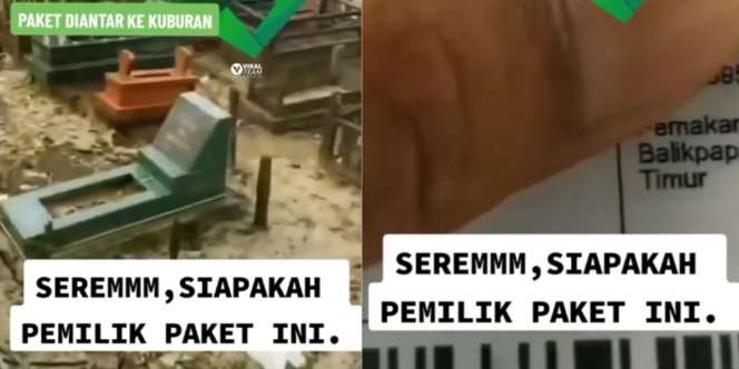 Momen Seram Kurir COD Paket di Kuburan: 'Masa Sih Orang yang Sudah Meninggal Pesan Paket?