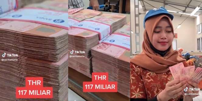 Viral Penampakan Uang THR Berjumlah Rp117 Miliar Milik Pabrik Rokok di Kudus