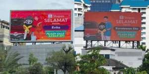 Wajah Dua Warga Jakarta Ini Muncul di Baliho Ibukota Usai Menangkan Flash Sale Mobil Rp1