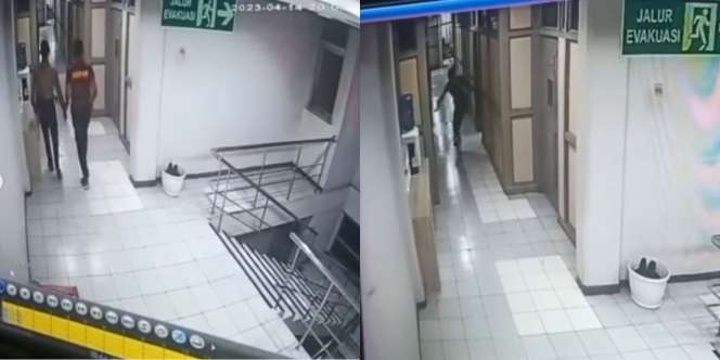 Viral Dua Satpam Bergandengan Tangan Cek Ruangan, Tiba-Tiba Lari Terbirit-birit Ketakutan Saat Buka Pintu Ruangan Kosong