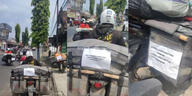 Mengeluh Masih Harus Kirim Paket Jelang Lebaran, Abang Kurir Malah Kena Semprot Netizen: 'Kurir Juga Butuh Lebaran'