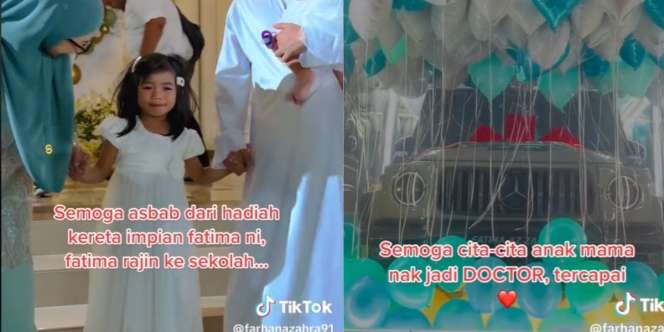 Ulang Tahun Viral! Balita Dapat Kado Mobil Mewah dari Orangtuanya