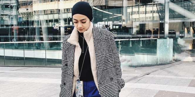 Pesona Ayudia Bing Slamet dalam Balutan Outfit Musim Semi