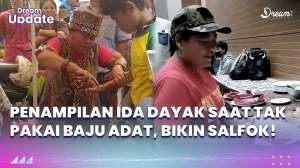 Penampilan Ida Dayak saat Tak Pakai Baju Adat, Bikin Salfok!