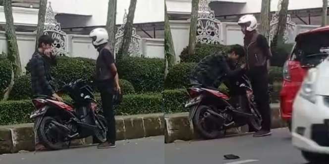 Viral Video Pemuda Dihajar Pengendara Motor di Cimahi hingga Kejang-Kejang, Polisi Kejar Pelaku