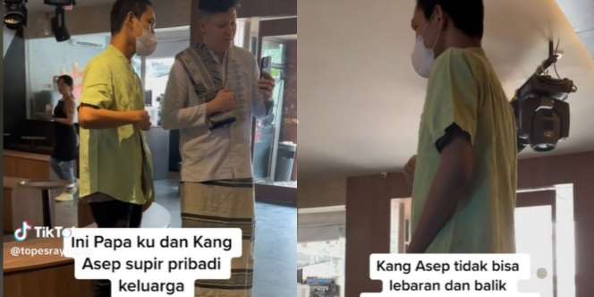 Sopir Tak Bisa Mudik, Majikan Non Muslim Ini Sengaja Ubah Suasana Rumah bak Lebaran